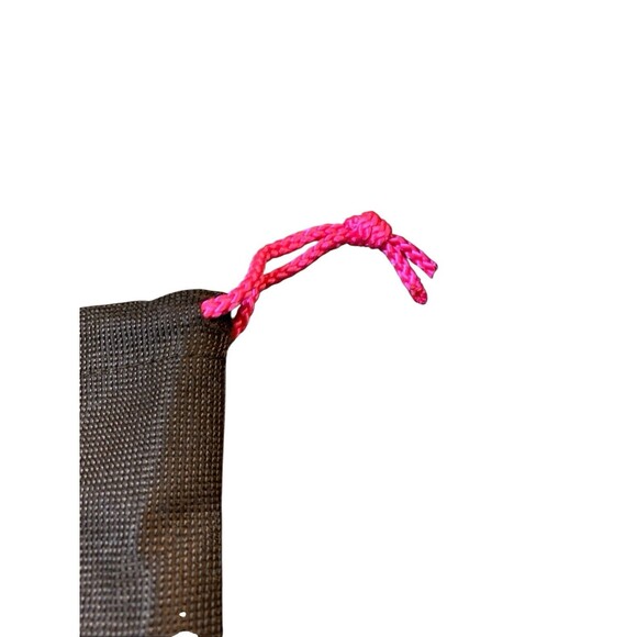 Kate Spade NY Brown Purse Dust Bag Cover Pink Drawstring Gold Logo 13.5”x11.5” - Picture 8 of 10